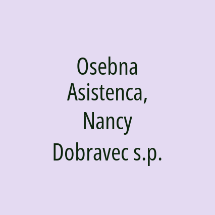 Osebna Asistenca, Nancy Dobravec s.p.