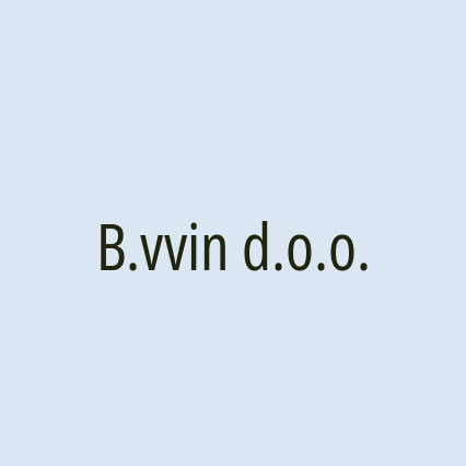 B.vvin d.o.o.