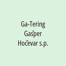 Ga-Tering Gašper Hočevar s.p. - Logotip