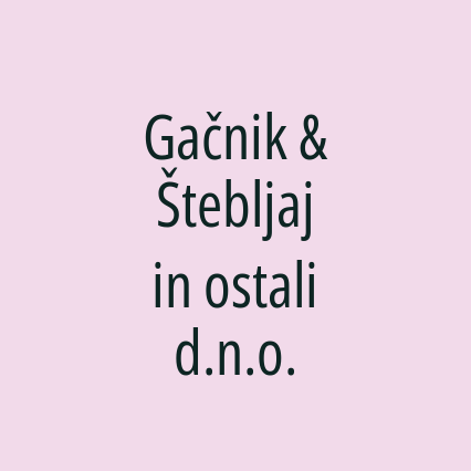 Gačnik & Štebljaj in ostali d.n.o. - Logotip