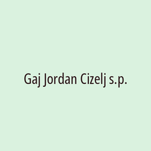 Gaj Jordan Cizelj s.p. - Logotip