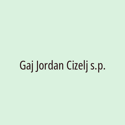 Gaj Jordan Cizelj s.p. - Logotip