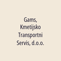 Gams, Kmetijsko Transportni Servis, d.o.o. - Logotip