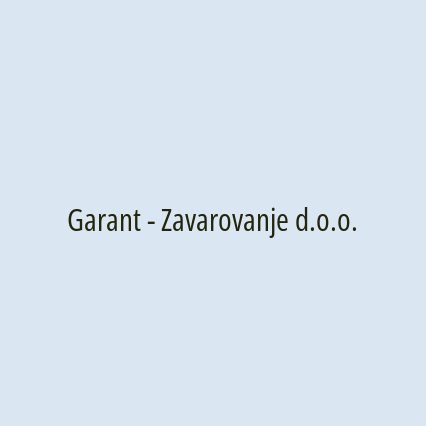 Garant - Zavarovanje d.o.o. - Logotip