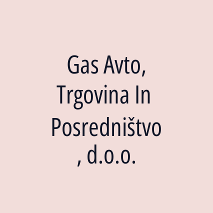 Gas Avto, Trgovina In Posredništvo, d.o.o. - Logotip