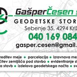 Geodetske storitve Gašper Česen s.p. - Logotip