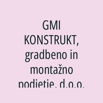 GMI KONSTRUKT, gradbeno in montažno podjetje, d.o.o. - Logotip