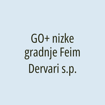 GO+ nizke gradnje Feim Dervari s.p. - Logotip