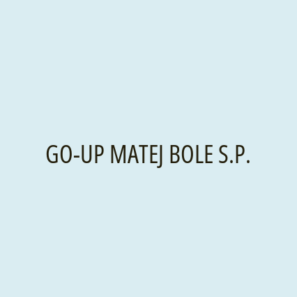 GO-UP MATEJ BOLE S.P. - Logotip