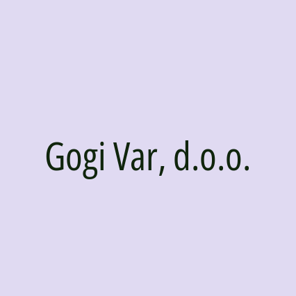 Gogi Var, d.o.o. - Logotip