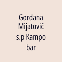 Gordana Mijatovič s.p Kampo bar - Logotip