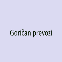 Goričan prevozi - Logotip