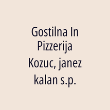 Gostilna In Pizzerija Kozuc, janez kalan s.p. - Logotip