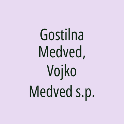 Gostilna Medved, Vojko Medved s.p. - Logotip