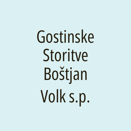 Gostinske Storitve Boštjan Volk s.p. - Logotip