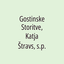 Gostinske Storitve, Katja Štravs, s.p. - Logotip