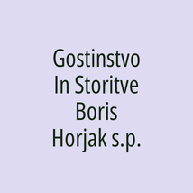 Gostinstvo In Storitve Boris Horjak s.p. - Logotip