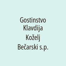 Gostinstvo Klavdija Koželj Bečarski s.p. - Logotip