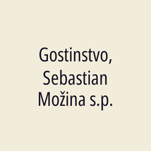 Gostinstvo, Sebastian Možina s.p. - Logotip