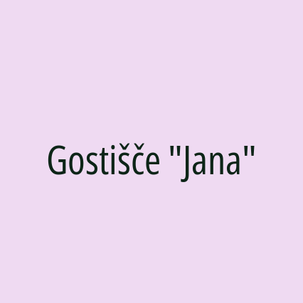 Gostišče "Jana" - Logotip