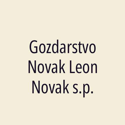 Gozdarstvo Novak Leon Novak s.p. - Logotip