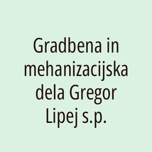 Gradbena in mehanizacijska dela Gregor Lipej s.p. - Logotip