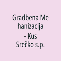 Gradbena Mehanizacija - Kus Srečko s.p. - Logotip