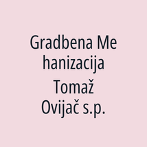 Gradbena Mehanizacija Tomaž Ovijač s.p. - Logotip