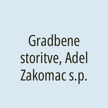 Gradbene storitve, Adel Zakomac s.p. - Logotip