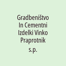 Gradbeništvo In Cementni Izdelki Vinko Praprotnik s.p. - Logotip