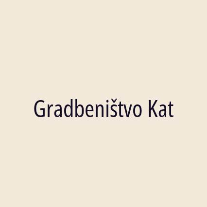 Gradbeništvo Kat - Logotip