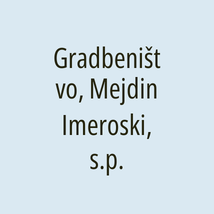 Gradbeništvo, Mejdin Imeroski, s.p. - Logotip