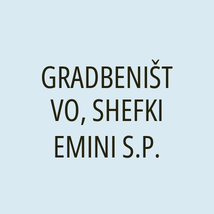 GRADBENIŠTVO, SHEFKI EMINI S.P. - Logotip