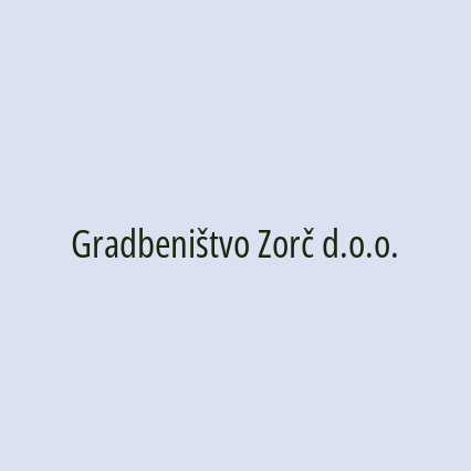 Gradbeništvo Zorč d.o.o. - Logotip