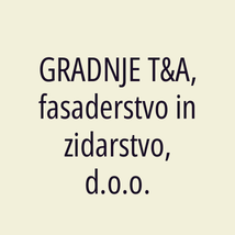 GRADNJE T&A, fasaderstvo in zidarstvo, d.o.o. - Logotip