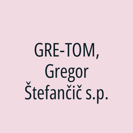 GRE-TOM, Gregor Štefančič s.p. - Logotip