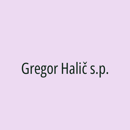 Gregor Halič s.p. - Logotip