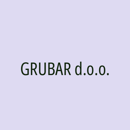 GRUBAR d.o.o. - Logotip