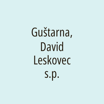 Guštarna, David Leskovec s.p. - Logotip