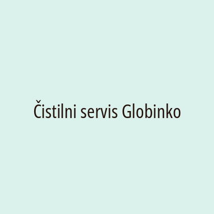 Čistilni servis Globinko