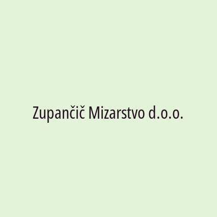 Zupančič Mizarstvo d.o.o.