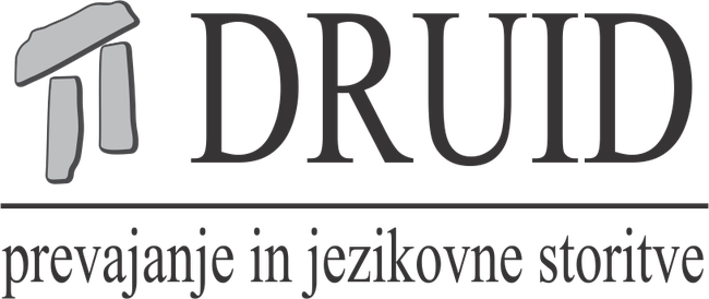 DRUID-Prevajanje in jezikovne storitve - Logotip