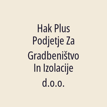 Hak Plus Podjetje Za Gradbeništvo In Izolacije d.o.o. - Logotip