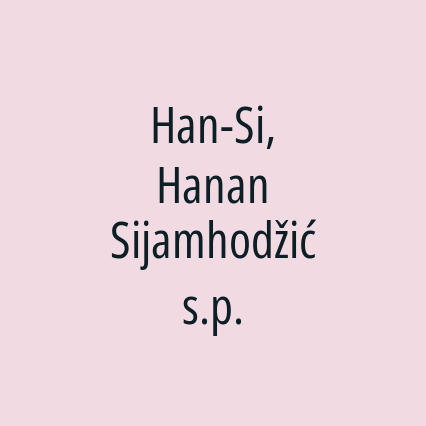Han-Si, Hanan Sijamhodžić s.p. - Logotip