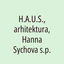 H.A.U.S., arhitektura, Hanna Sychova s.p. - Logotip
