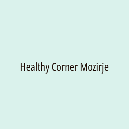 Healthy Corner Mozirje - Logotip