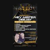 Hey Mister Deejay (DJ Robby J & DJ Robby Junior) - Logotip