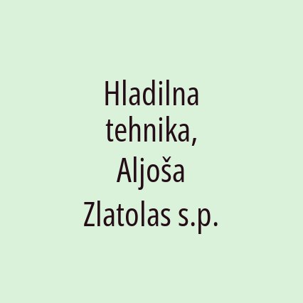 Hladilna tehnika, Aljoša Zlatolas s.p. - Logotip