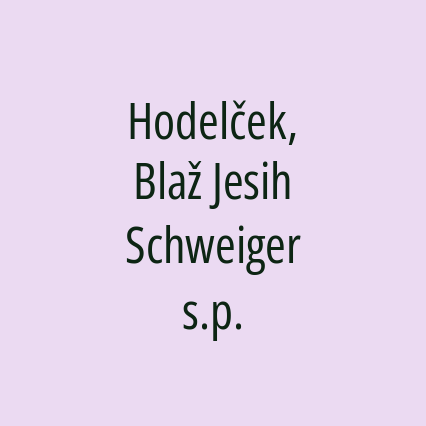 Hodelček, Blaž Jesih Schweiger s.p. - Logotip