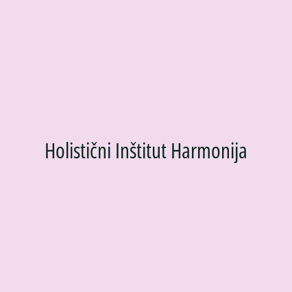 Holistični Inštitut Harmonija - Logotip